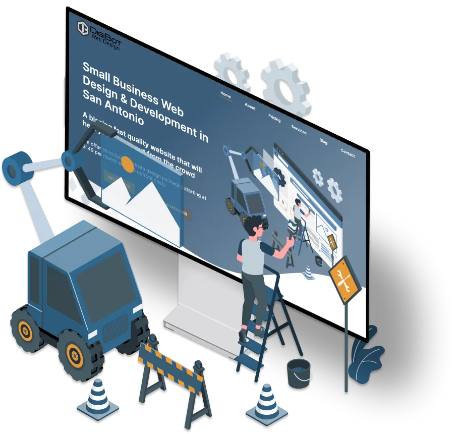 Bulding Digibot Website