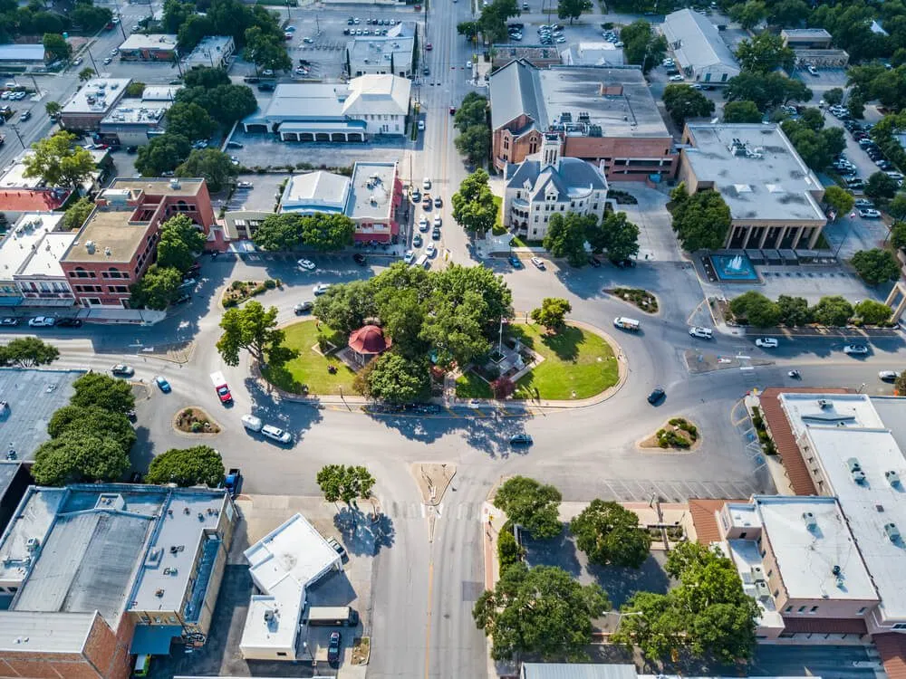 Downtown New Braunfuls, Texas